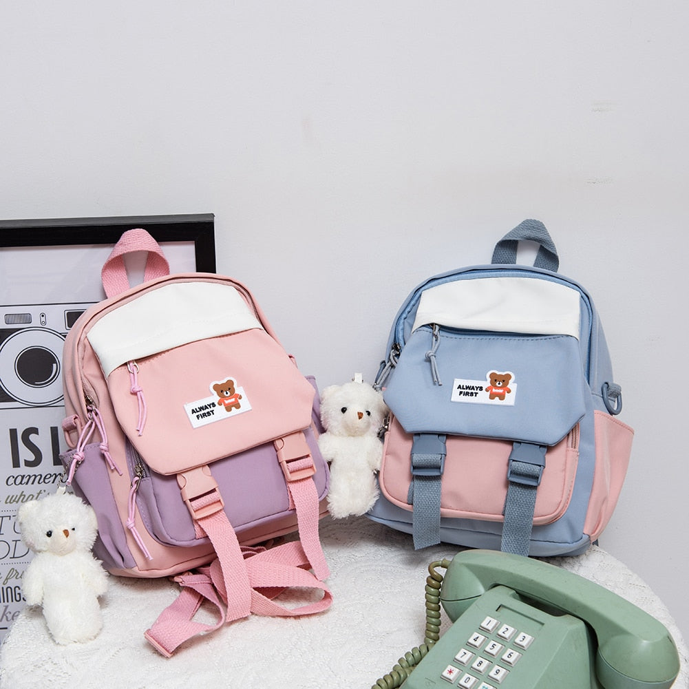 OAQQA Mini Women's Backpacks Casual Nylon Female Bags Small School Bags for Girls Student Fashion Female Rucksack Small Backpack