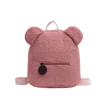 OAQQA Bear Backpacks  Portable Children Travel Shopping Rucksacks Women's Cute Bear Shaped Shoulder Backpack